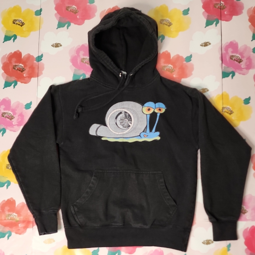 Turbo Gary The Snail Spongebob Hoodie Xs